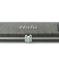 Peradon Queuekoffer Halo breit in Grau für einteilige Queues