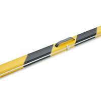 Peradon Queuekoffer Halo breit mit schwarzen und gelben Streifen für einteilige Queues