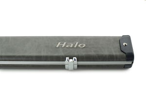 Peradon Queuekoffer Halo breit in Grau für einteilige Queues