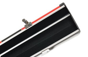 Halo Koffer Schwarz Rot Flickwerk für 3/4-geteilte Queues offen nah