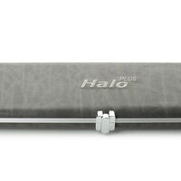 Peradon Queuekoffer Halo extrabreit Grau für einteilige Queues