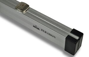 Aluminium Koffer Silber für 3/4-geteilte Queues nah zu