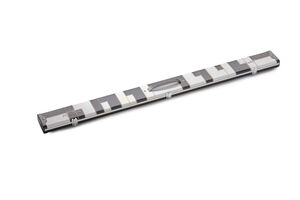 HALO PLUS Koffer Schwarz Weiß Flickwerk EXTRABREIT - dreiviertel