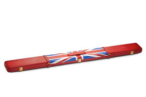 Flaggen Lederkoffer UNION JACK - dreiviertel